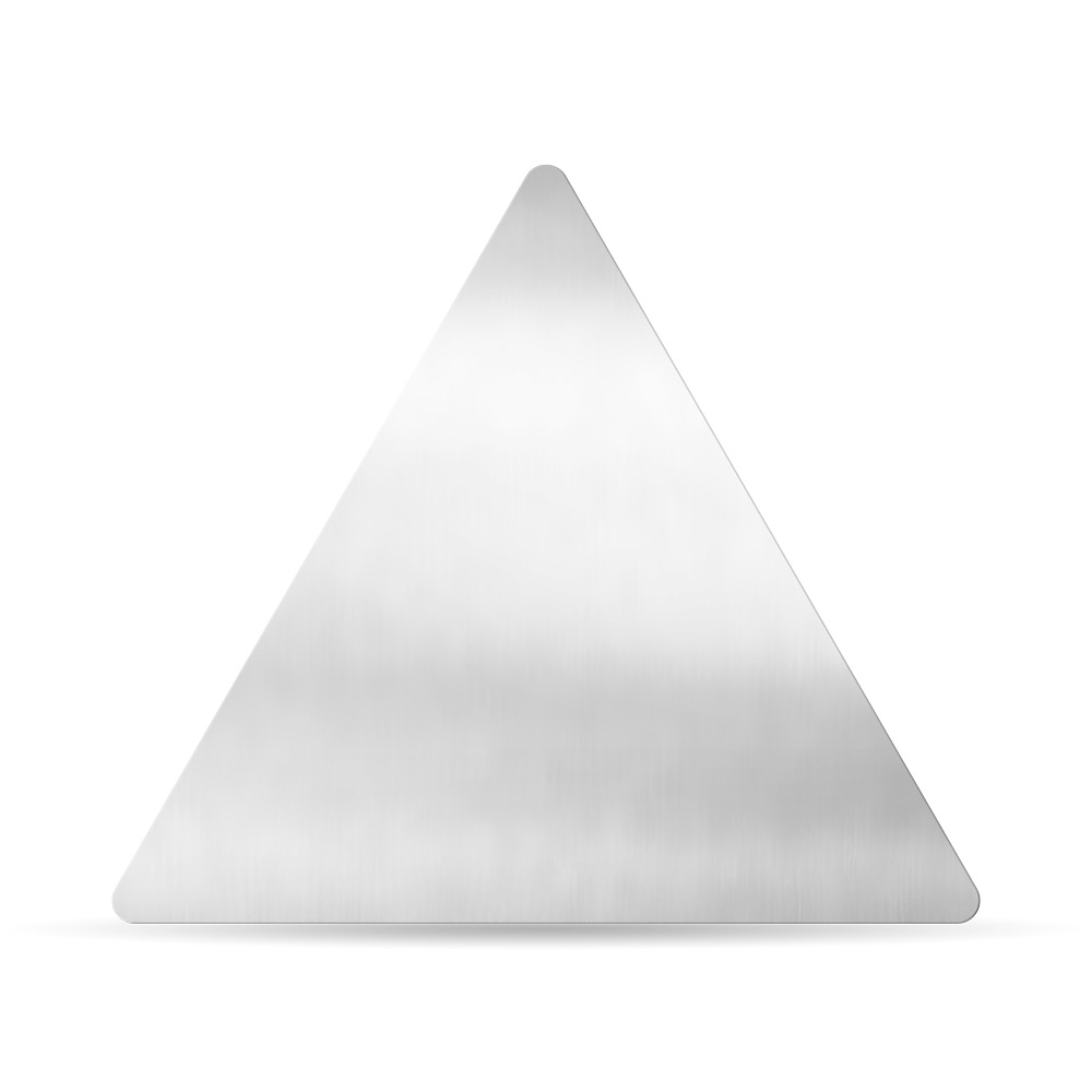 Halbzeug Dreieck Seitenlänge 1260 mm