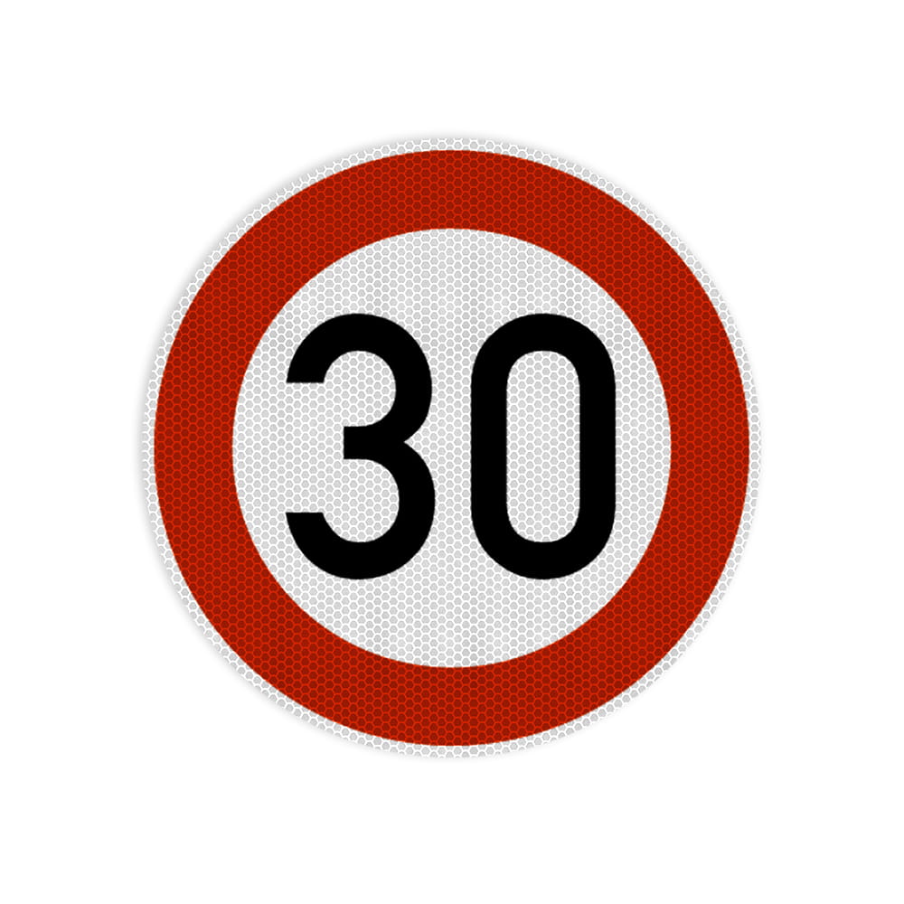 VZ 274-30 Zulässige Höchstgeschwindigkeit 30 km/h