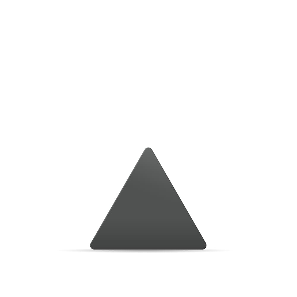 Halbzeug Dreieck Seitenlänge 630 mm